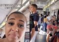 Mulher reclama em vídeo após ninguém ceder lugar para criança em trem