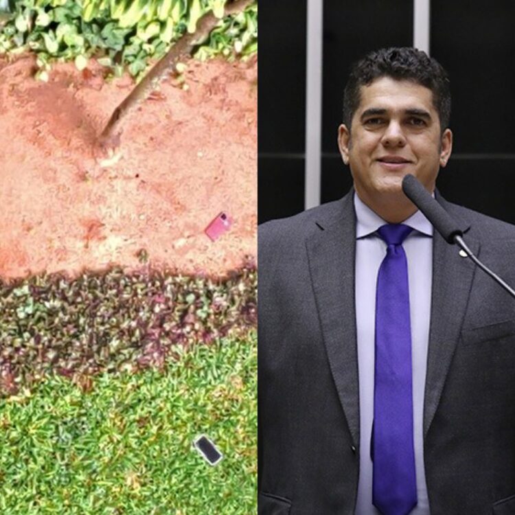 Veja imagens: deputado ‘Antônio Doido’ joga celulares pela janela durante operação da PF
