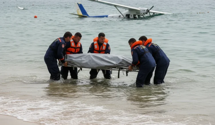 Corpo do piloto de avião monomotor que caiu em Copacabana é encontrado