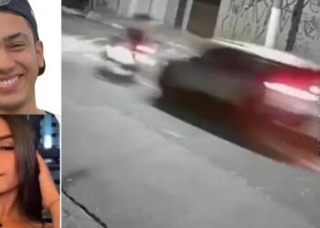 Jovem é presa após atropelar e matar namorado e amiga dele; polícia suspeita de crise de ciúmes