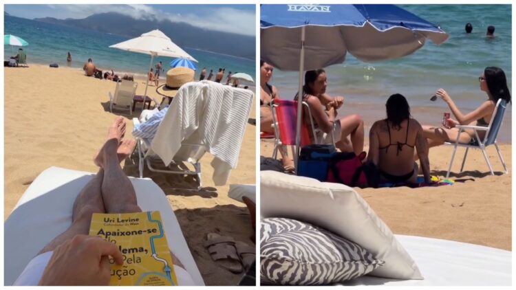 Empresário é alvo de críticas nas redes após comparar hábitos na praia e associá-los a pobreza