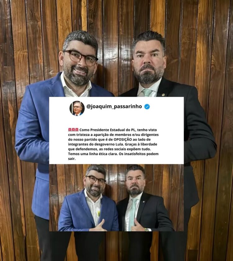 Crítica de Joaquim Passarinho repercute na web e levanta suspeita de indireta ao deputado ‘Caveira’ e ‘Dr. Daniel’