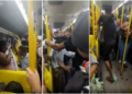 Mulher defeca em ônibus, é agredid4 e joga fezes em passageiros no RJ