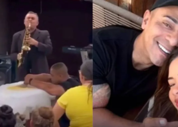 Homem que jogou mulher do 10º andar de prédio em São Paulo chorou em cima do caixão no velório dela