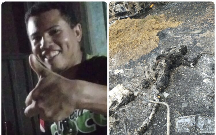 Trabalhador morre carbonizado após caminhão encostar em fio de alta tensão no Pará