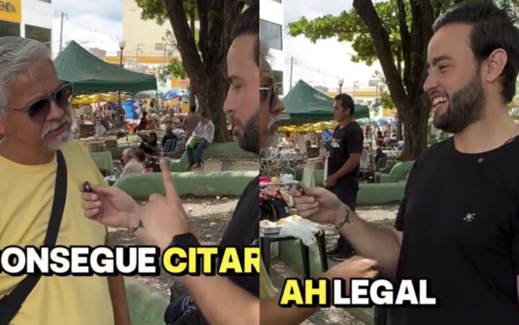 Apoiador do PT se exalta, ameaça opositor e afirma que economia “nunca esteve tão bem”