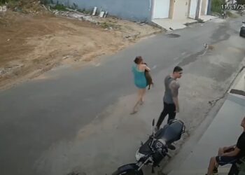 Mulher é agredida por dono de pitbull ao tentar proteger cães durante confusão