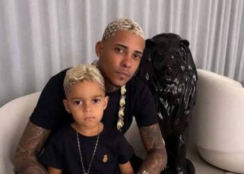 Filho de MC Poze chama atenção nas redes pelo estilo “marrento” igual ao do pai