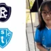 Torcedora mirim do Paysandu canta hino do Remo usando camisa bicolor e vídeo viraliza