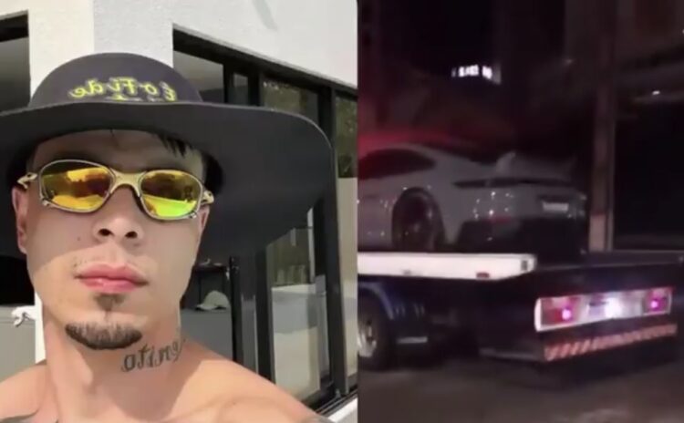 MC Tuto é preso após atropelar jovem com Porsche durante gravação de clipe em Barueri