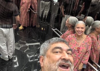 Zeca Camargo pede ajuda nas redes sociais após celular de Astrid Fontenelle ser furtado na praça da república, em Belém