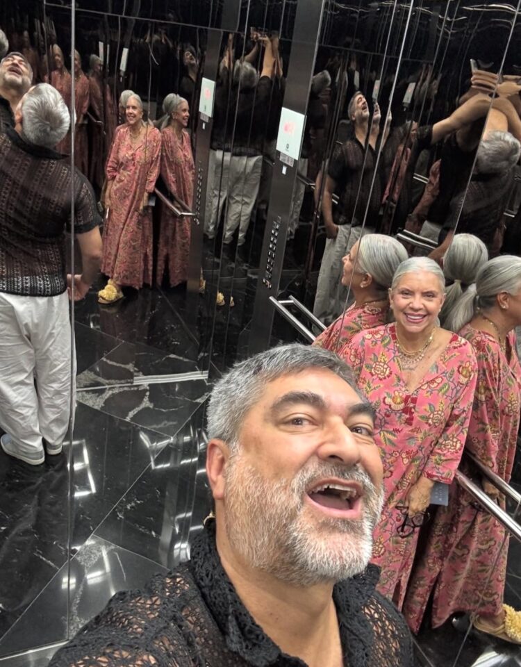 Zeca Camargo pede ajuda nas redes sociais após celular de Astrid Fontenelle ser furtado na praça da república, em Belém