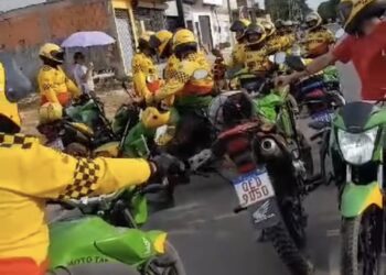 Mototaxistas intimidam motociclistas que tentam trabalhar com apps de corrida em Barcarena
