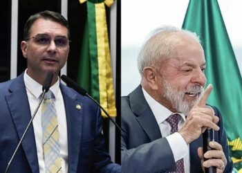 Flávio Bolsonaro vence Lula no 1º e no 2º turno, diz pesquisa