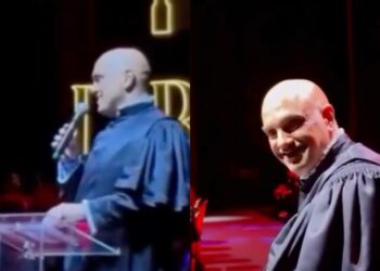 “Hoje já fiz o que tinha que fazer”, diz Moraes em colação da USP após determinar transferência de Bolsonaro para a Papuda