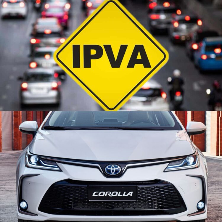 IPVA de Corolla 2025 no Paraguai custa cerca de R$ 350; no Brasil, valor ultrapassa R$ 7 mil