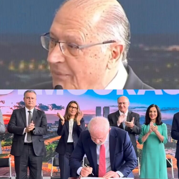 Alckmin exalta Lula como “salvador da democracia” em evento sobre o 8 de Janeiro