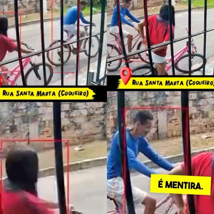 Em Ananindeua, homem rouba celular de menina de 12 anos e ainda faz “brincadeira” durante o crime