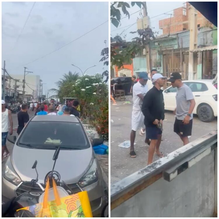 Confusão, correria e arma à mostra marcam fim de festa de aparelhagem na Orla do Jurunas, em Belém