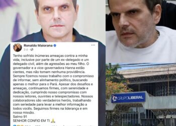 Herdeiro do Grupo Liberal denuncia ameaças de morte e agressões contra ele e sua família