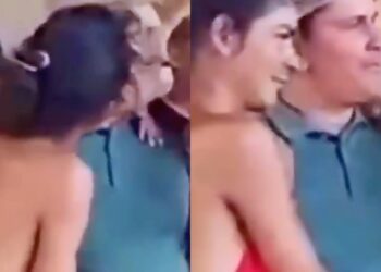 Mulher trans dá beijo “surpresa” em vereador de Sergipe e cena viraliza nas redes