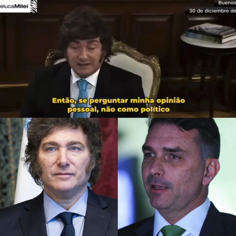 Milei declara apoio à família de Bolsonaro nas eleições 2026 e diz que “prefere os Bolsonaro” a socialismo na disputa brasileira