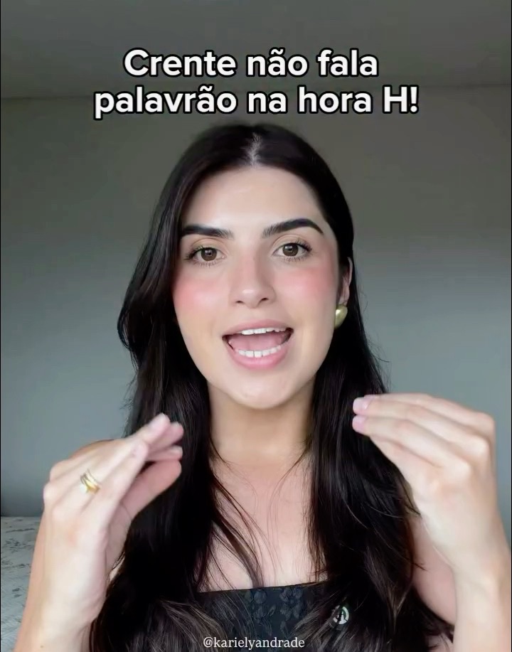 Sexóloga cristã gera polêmica nas redes ao dizer que crente “não fala palavrão na hora H”