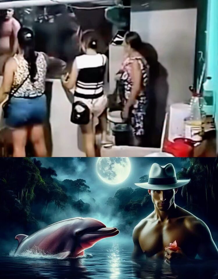 Morador afirma que boto estaria arremessando pedras contra sua residência em Salvaterra, em Pará