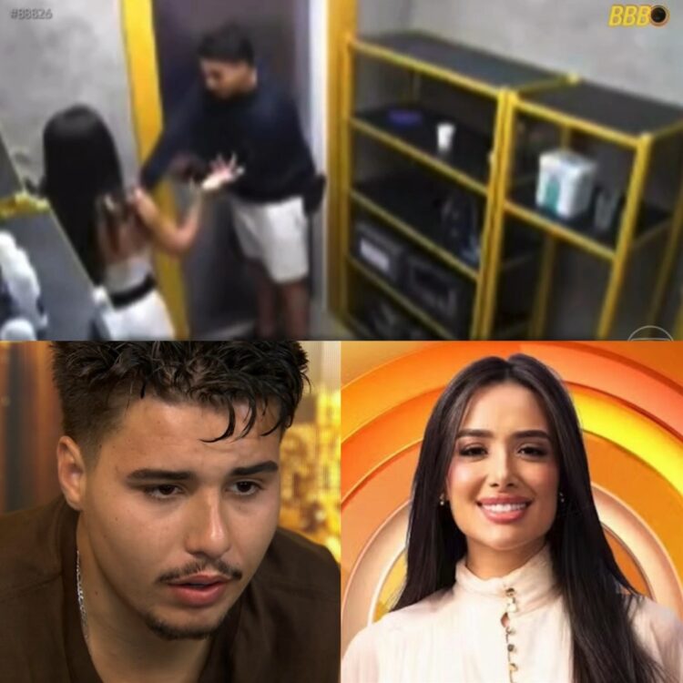 Confira o momento polêmico em que Pedro tenta beijar Jordana no Reality