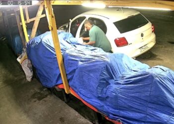 Feirantes da Marambaia sofrem com furtos recorrentes. Câmeras registraram a ação dos criminosos