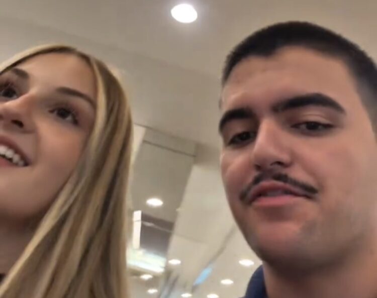 Homem grita em shopping após namorada admitir erro e pede aplausos: “Vai chover”