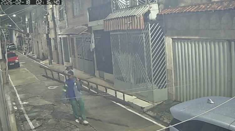 Vídeo alerta moradores sobre furtos durante a madrugada no bairro do Marco