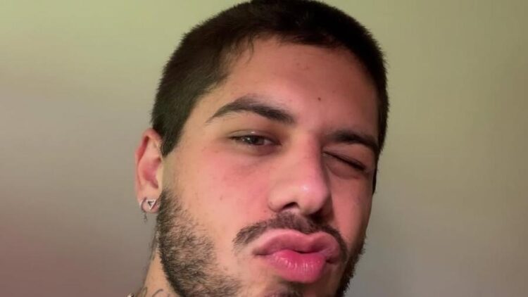 Caras e bocas de Zé Felipe antes de show intrigam seguidores e geram comentários