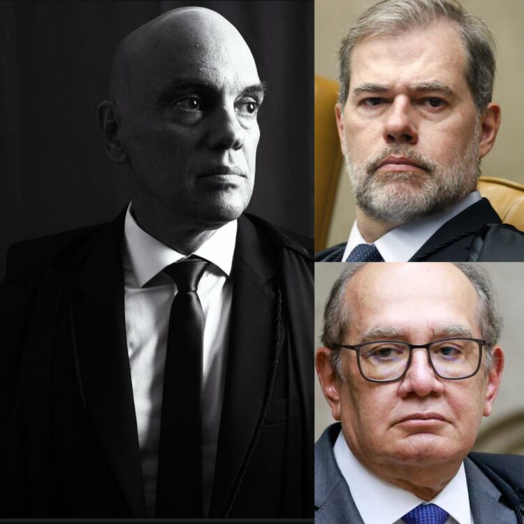 Moraes, Gilmar e Toffoli escondem valores de palestras