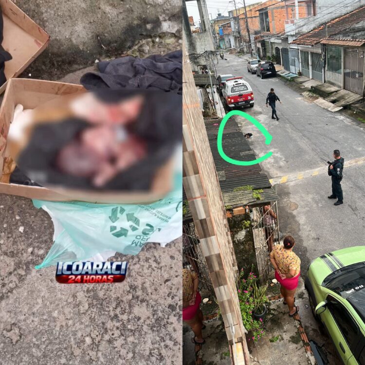 Corpo de bebê é encontrado abandonado dentro de caixa de papelão no bairro Jaderlândia, em Ananindeua