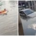 Após forte chuva, alagamentos causam transtornos e trânsito lento na capital