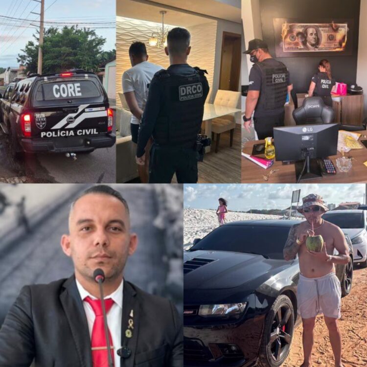 Vereador de Castanhal é preso em megaoperação contra fraudes no Estado