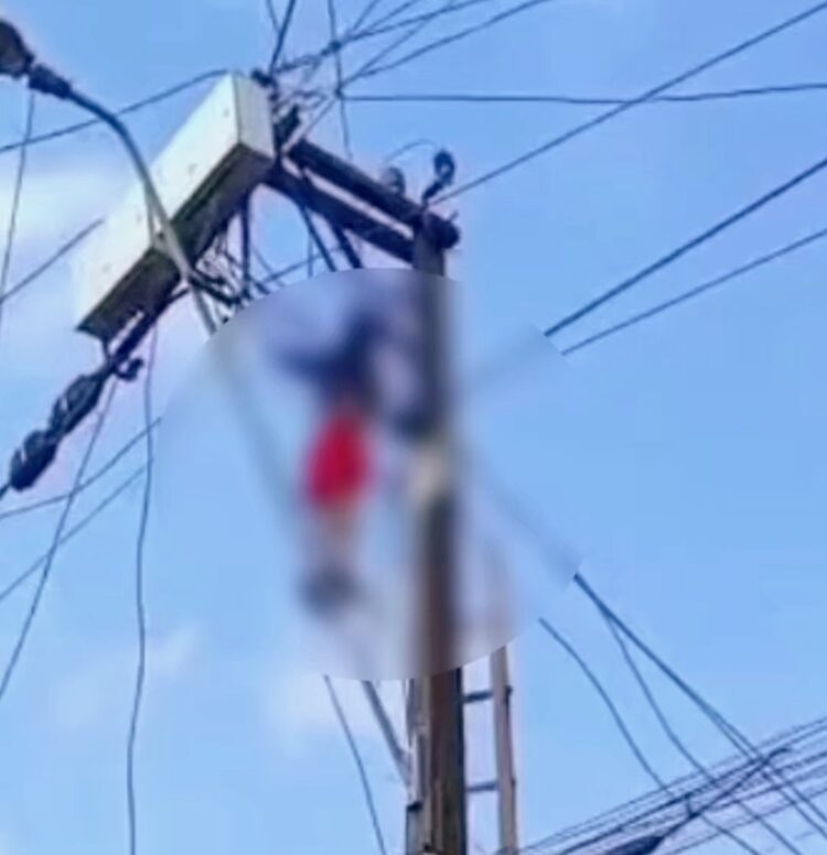 Homem morre após sofrer descarga elétrica em Ananindeua