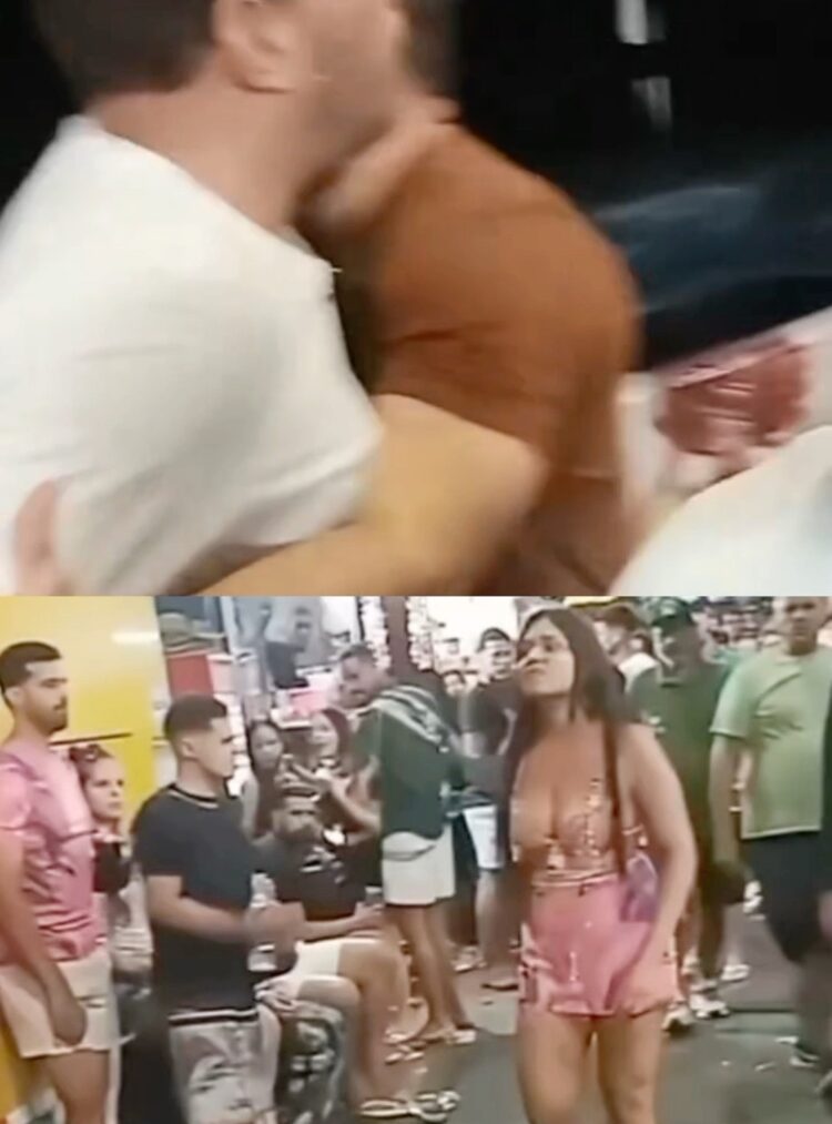VOCÊ É GAY! Mulher flagra namorado com “patrocinador oficial” no Carnaval e confusão vira assunto nas redes