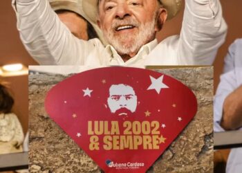 Material pró-reeleição de Lula foi distribuído durante o Carnaval em São Paulo