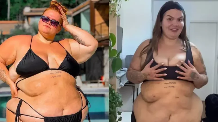 Thais Carla “estranha” mudanças no corpo após perder 90 kg