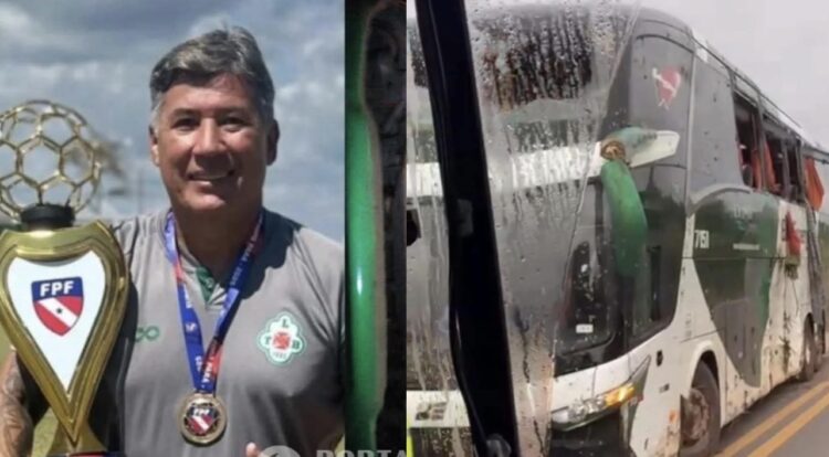 Treinador da base da Tuna Lusa morre após ônibus sair da pista em Goianésia do Pará