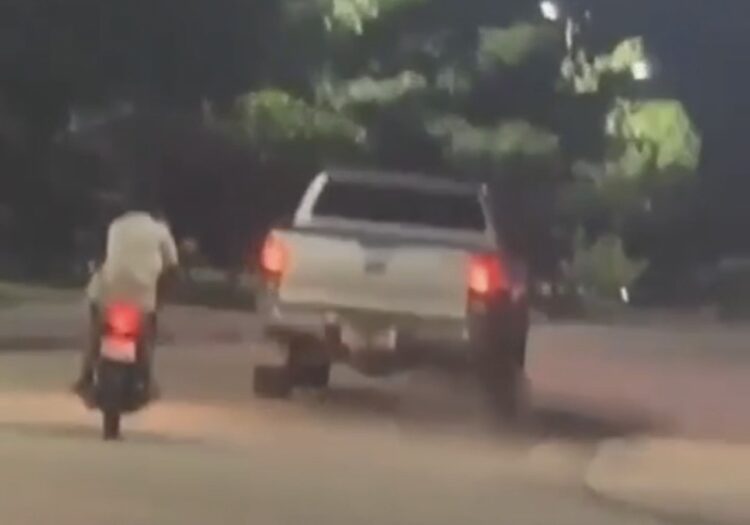 Motorista é flagrado arrastando cachorro em Redenção e caso vira investigação