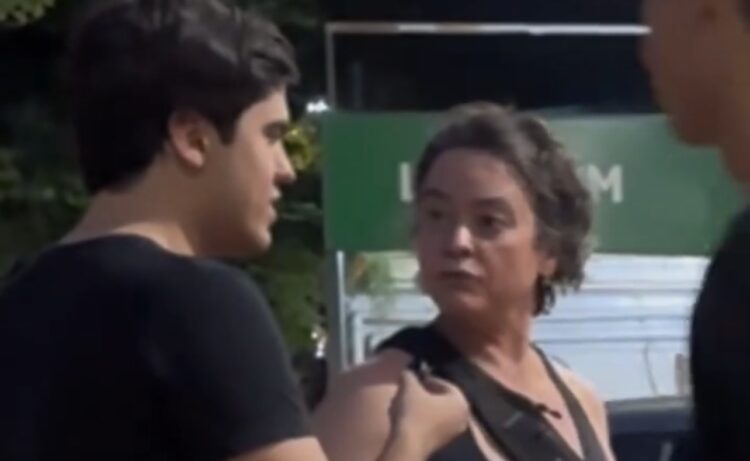 Abordagem sobre preço dos combustíveis vira confusão e termina em acusação de misoginia