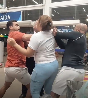 Briga em supermercado Assaí de Goiás viraliza nas redes