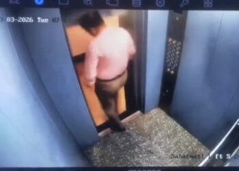 Homem escapa por “milagre” de ser esmagado por elevador com defeito