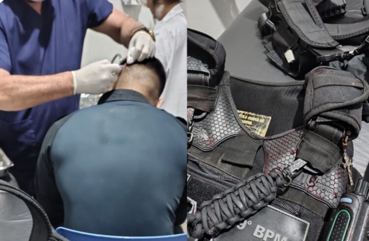 Policial militar é esfaqueado durante ocorrência no Paar; suspeito é baleado e morre na UPA