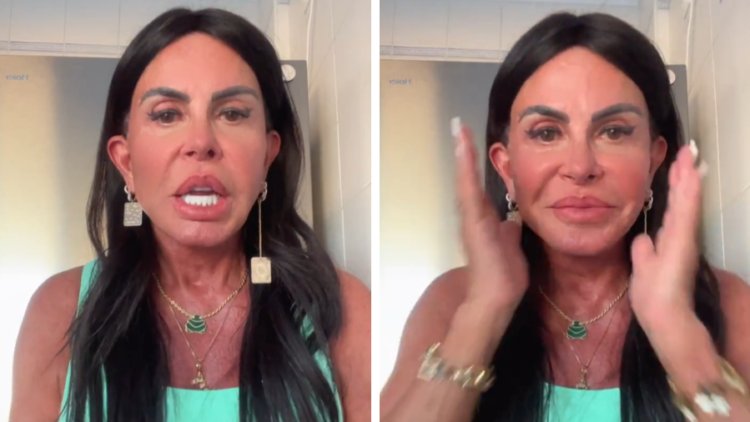 Gretchen curte passeio de barco e toma “banho de baldinho” na Ilha do Combu