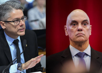 Escritório ligado à família de Moraes anuncia processo contra senador Alessandro Vieira após declarações sobre PCC