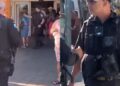 No Rio de Janeiro, PM é acusado de jogar spray de pimenta de forma “descontrolada” em pessoas no shopping de Madureira